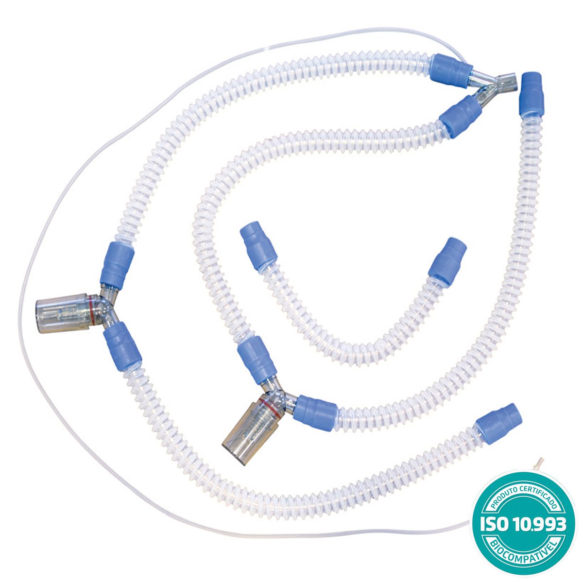 Circuito Paciente Ventilação Silicone Adulto INTER5